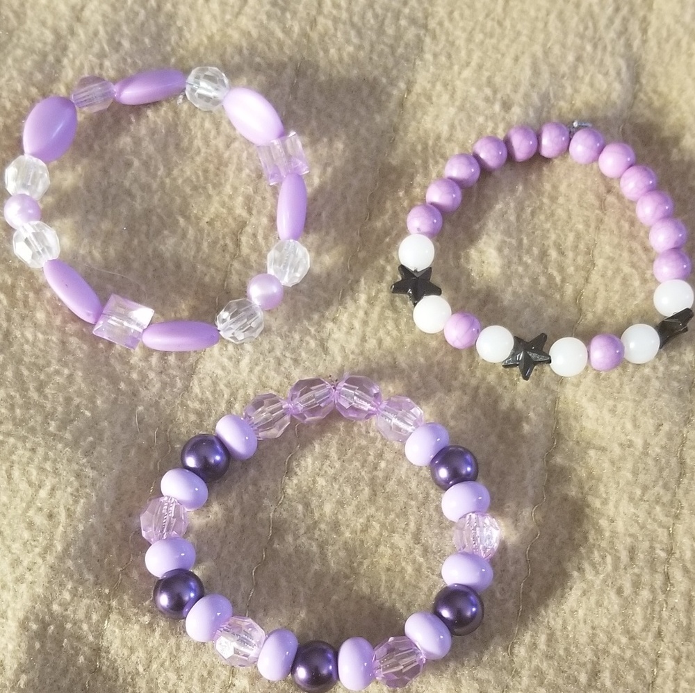 Purple bracelet bundle
